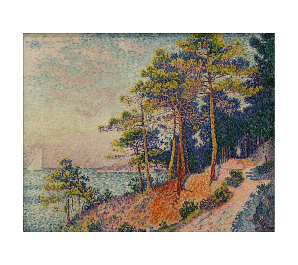 Above Saint-Tropez, the Customs House Pathway 