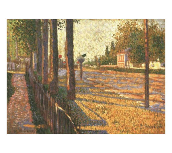 The Railway Junction at Bois-Colombes, or La Route Pontoise, 1886 