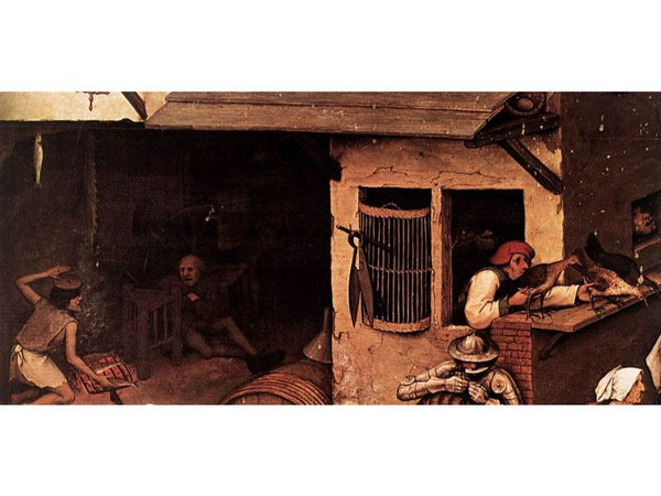 Netherlandish Proverbs (detail) 3