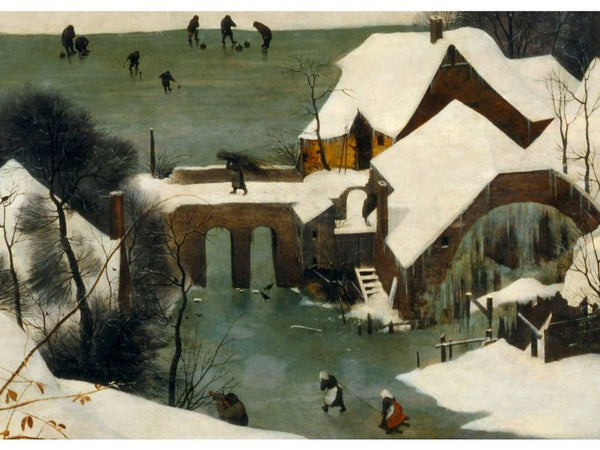 The Hunters in the Snow (detail)