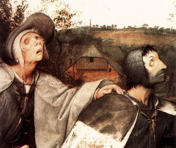 The Parable of the Blind Leading the Blind (detail)
