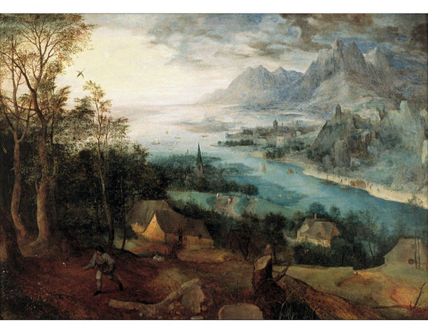 River Landscape with a Sower