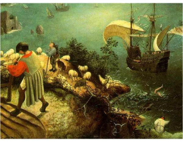Landscape with the Fall of Icarus c. 1558