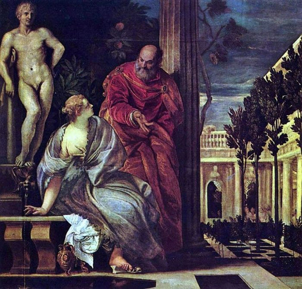 Bathsheba at her Toilet 
