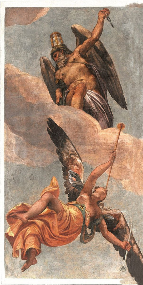 Time and Fame, from the sacristy 