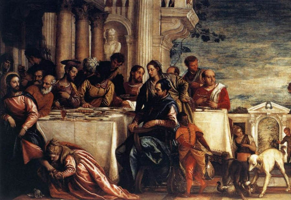Feast at the House of Simon (detail) 