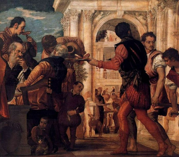 Marriage at Cana (detail) 2 