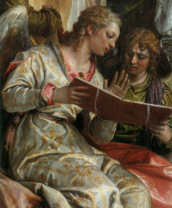 Mystical Marriage of St Catherine (detail) 