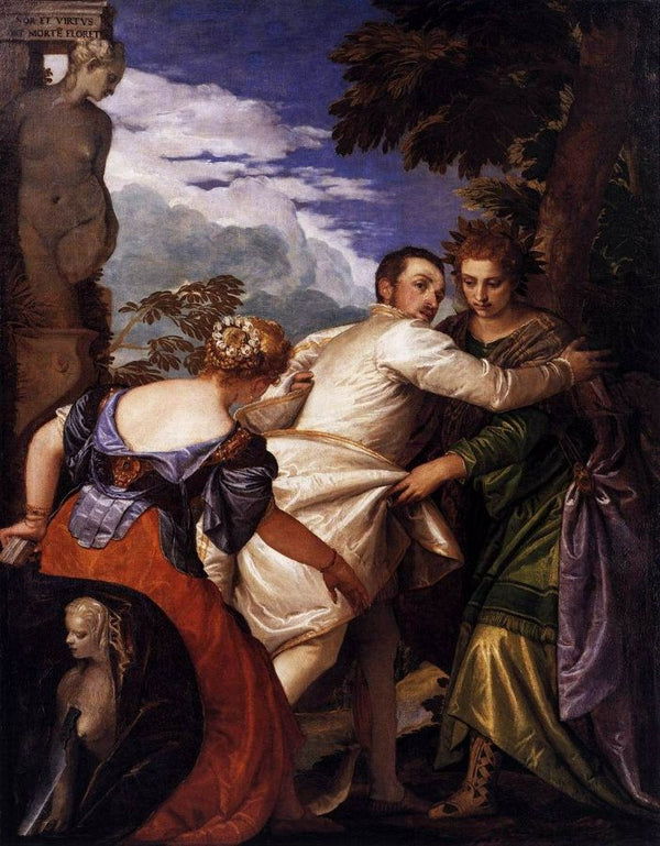 Allegory of Virtue and Vice 1580 