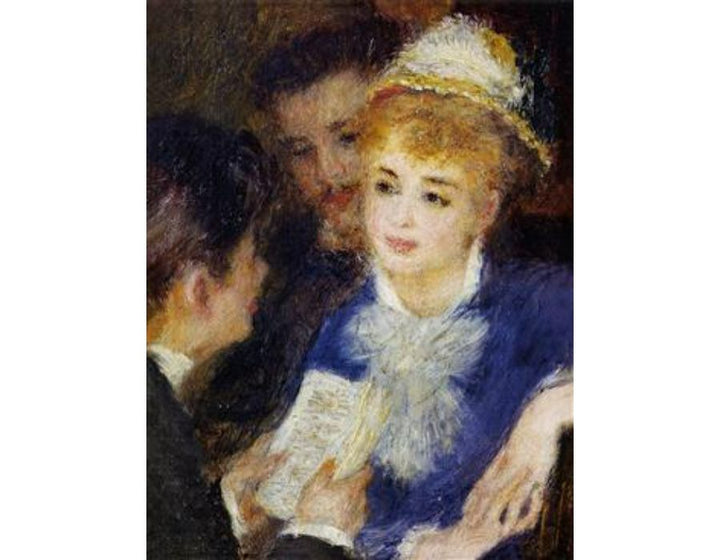 Reading The Part Painting