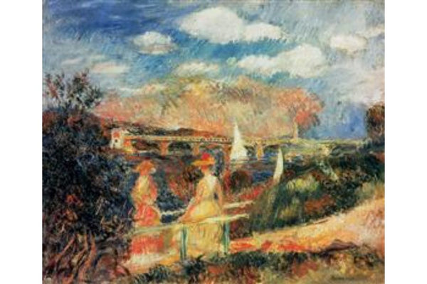 The Banks Of The Seine At Argenteuil
