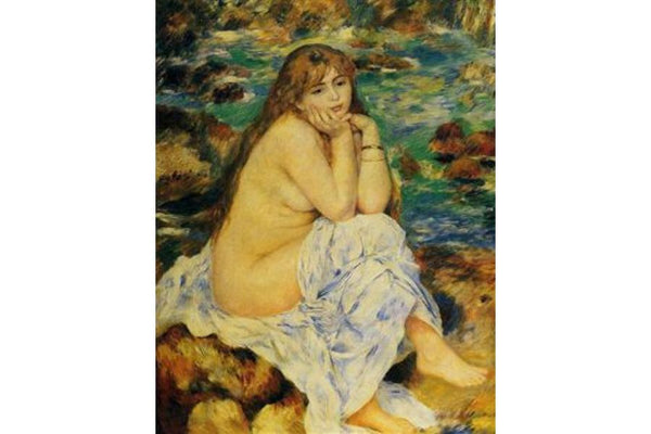 Seated Nude I Painting by Pierre Auguste Renoir