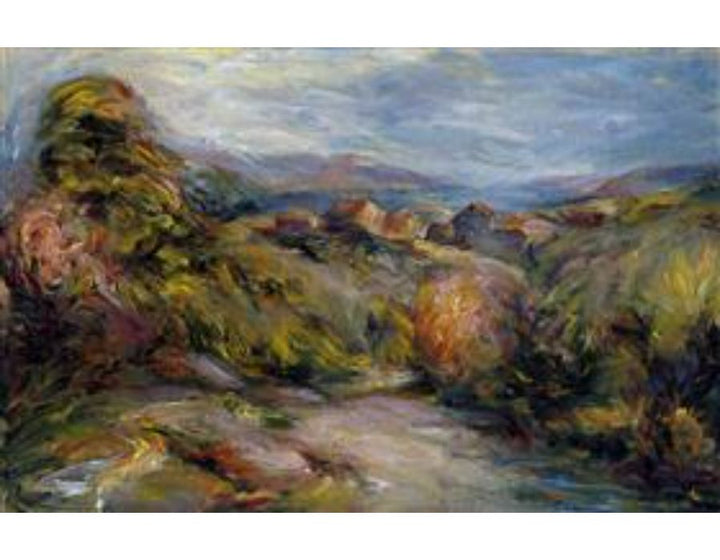 The Hills Of Cagnes Painting