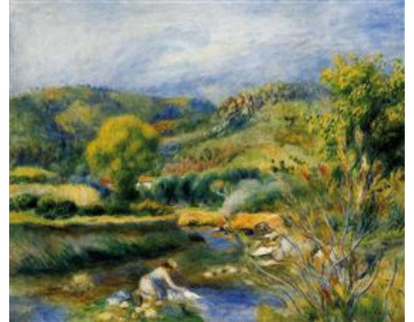 The Laundress Painting