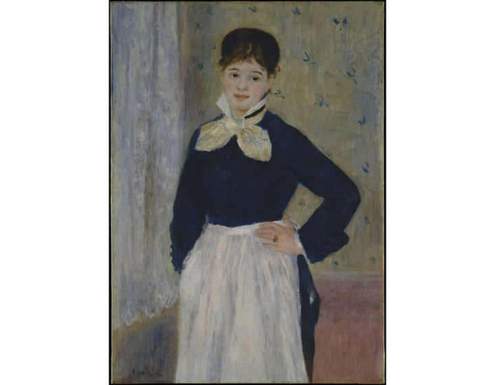 A Waitress at Duval's Restaurant ca. 1875 Painting Painting