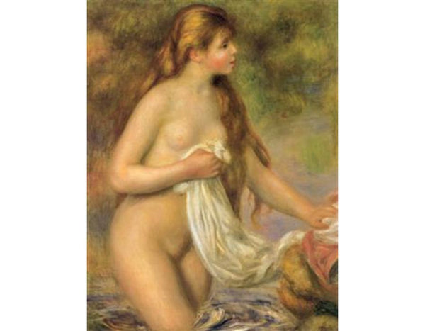 Bather with Long Hair