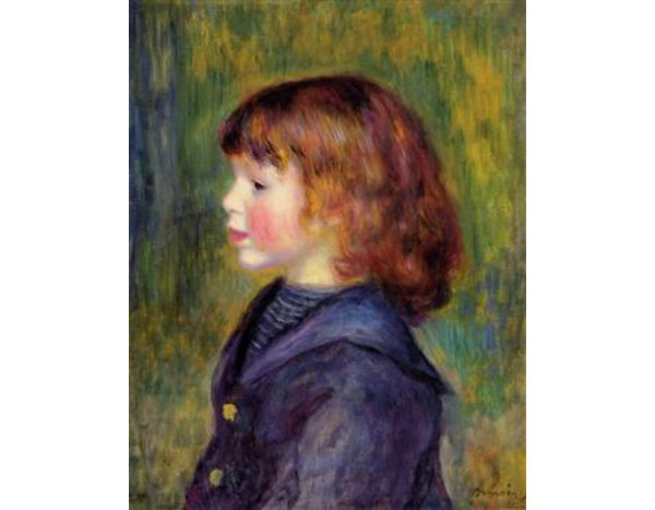 Portrait Of Pierre Renoir In A Sailor Suit2 Painting