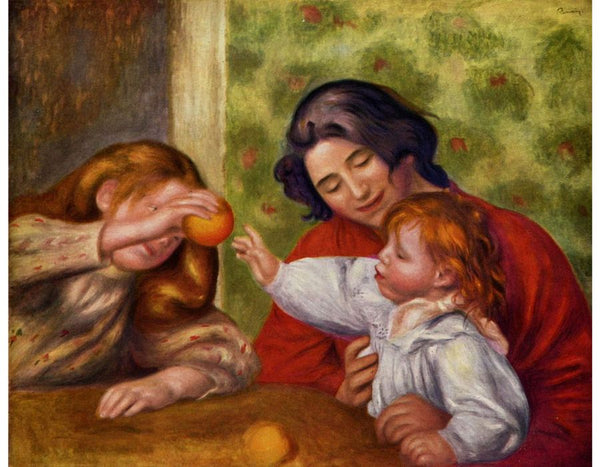 Gabrielle, Jean and a Little Girl 
