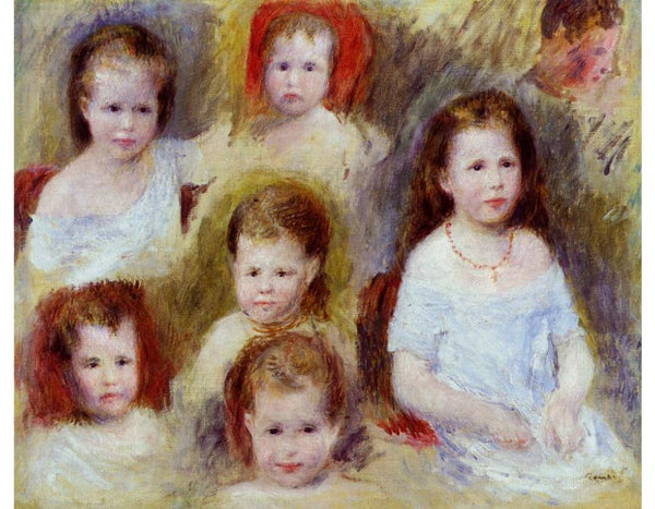 Portraits Of Marie Sophie Chocquet Painting
