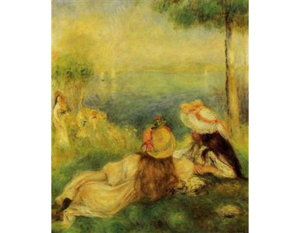 Young Girls By The Sea