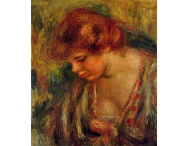 Profile Of Andre Leaning Over Painting