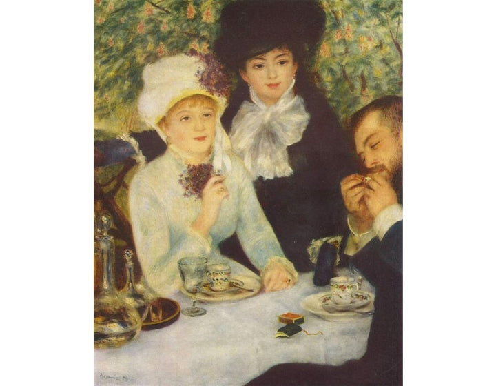 After the Luncheon Painting