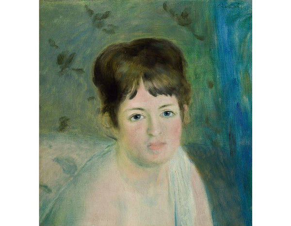 Woman's Head 1876 Painting