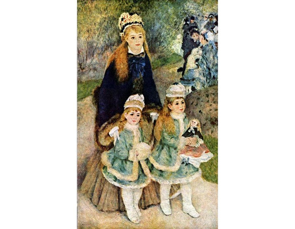 Mother Strolling with her Children 