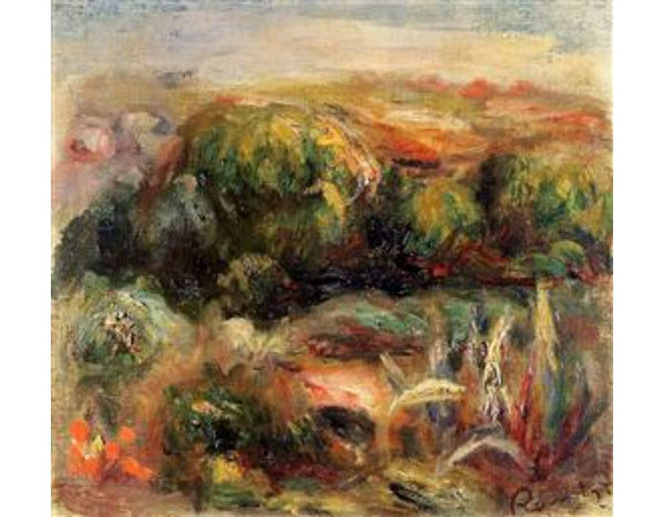 Landscape near Cagnes 01 