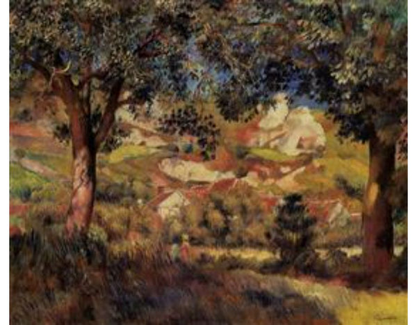 Lanscape In La Roche Guyon