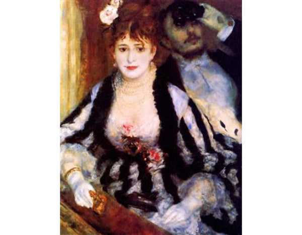 The box
 by Pierre Auguste Renoir