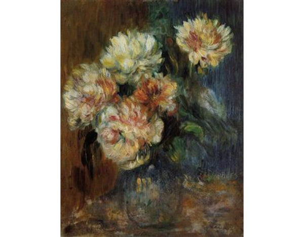 Vase Of Peonies Painting
