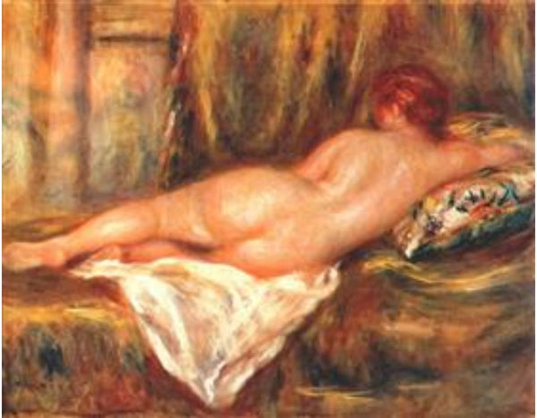 Reclining nude 2
 by Pierre Auguste Renoir