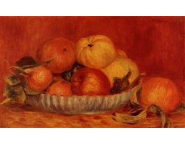 Still Life With Apples And Oranges2 by Pierre Auguste Renoir