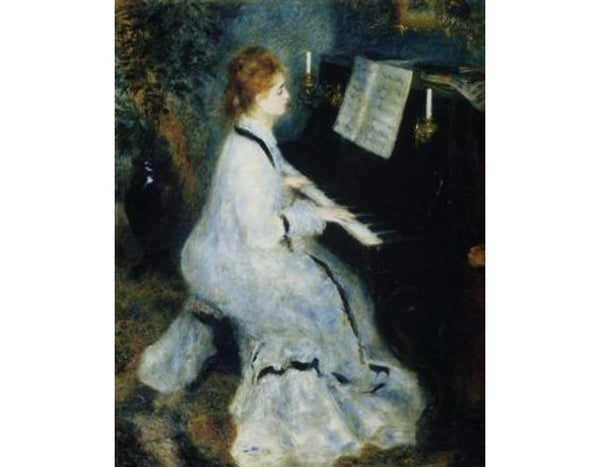 Young Woman At The Piano