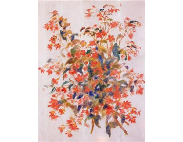 Still Life With Fuscias
 by Pierre Auguste Renoir