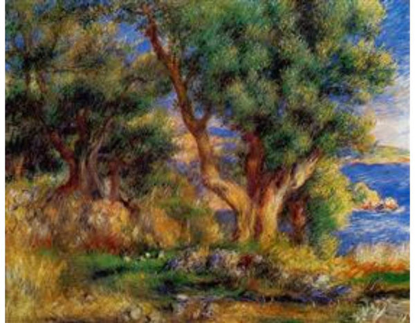 Landscape Near Manton Painting