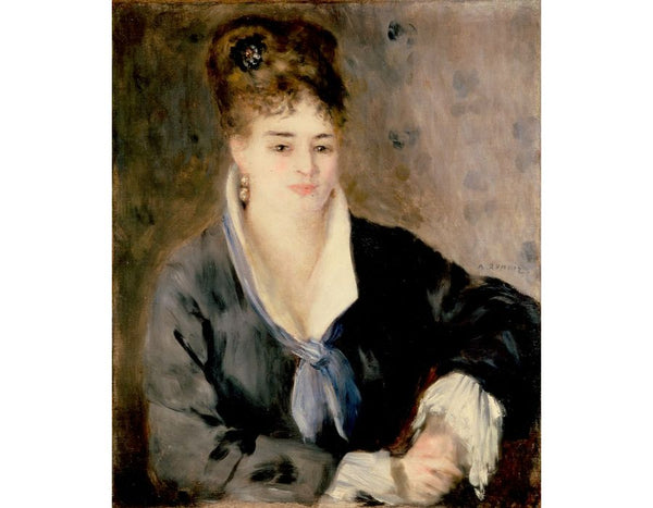 Woman In Black
 by Pierre Auguste Renoir