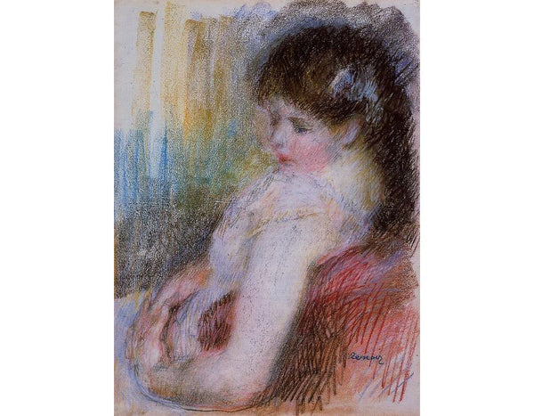 Seated Woman 2 by Pierre Auguste Renoir