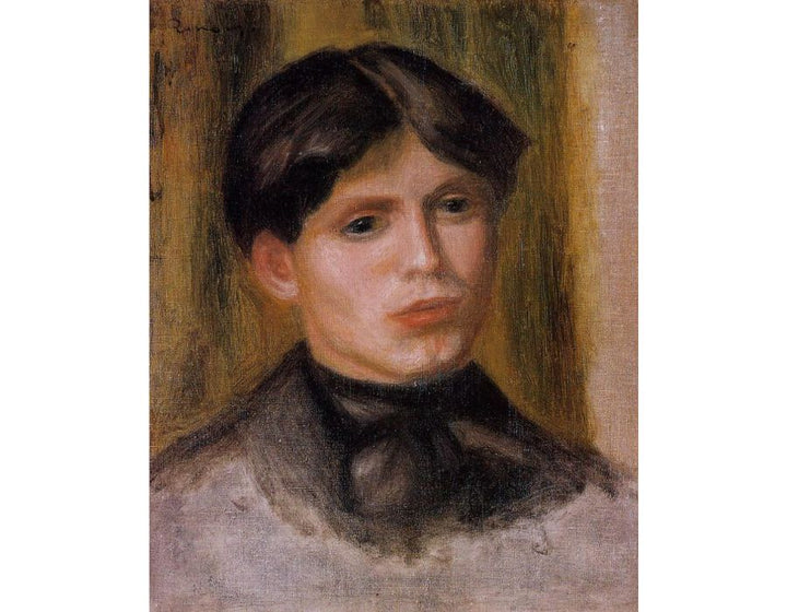 Womans Head7
 by Pierre Auguste Renoir