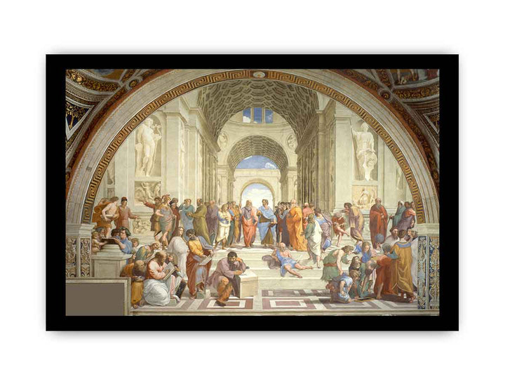 The School of Athens (from the Stanza della Segnatura) 1510-11