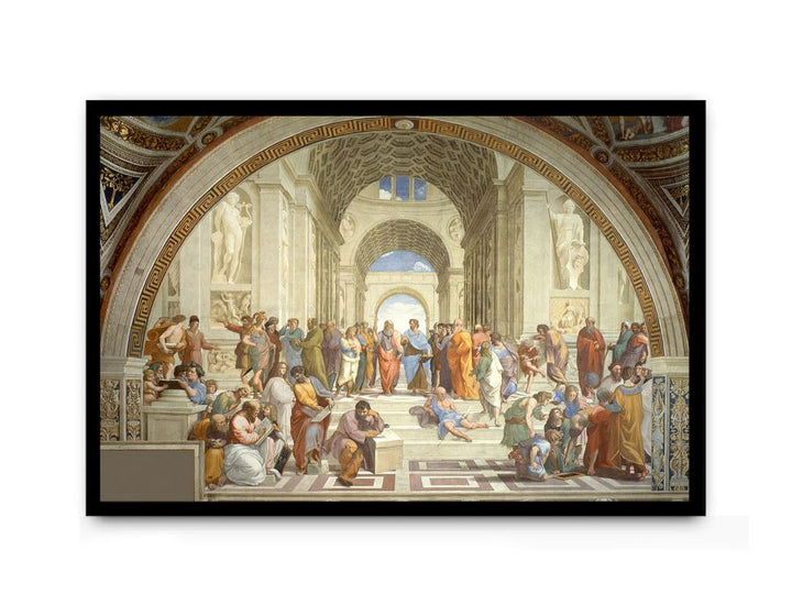 The School of Athens (from the Stanza della Segnatura) 1510-11