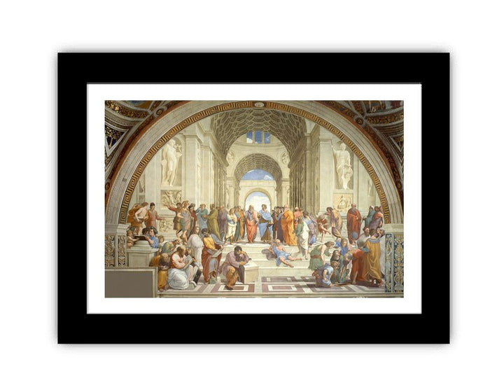 The School of Athens (from the Stanza della Segnatura) 1510-11