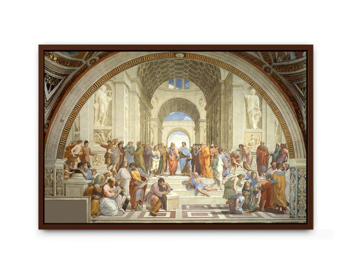 The School of Athens (from the Stanza della Segnatura) 1510-11