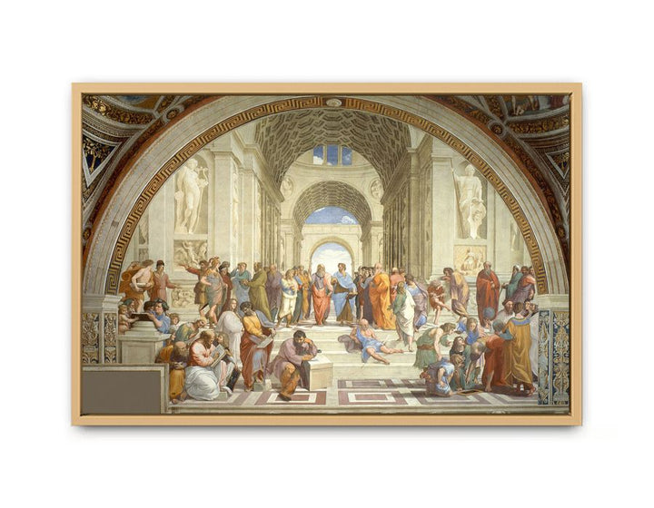 The School of Athens (from the Stanza della Segnatura) 1510-11