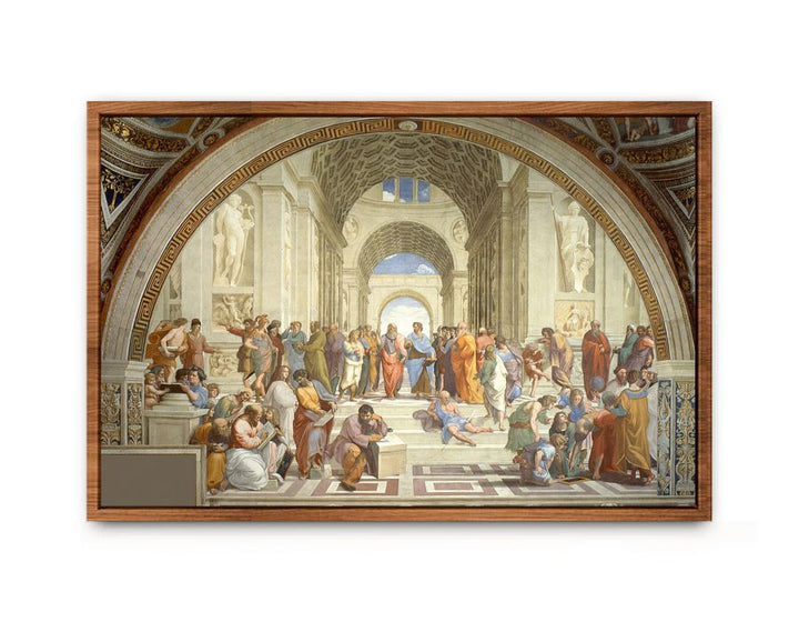 The School of Athens (from the Stanza della Segnatura) 1510-11