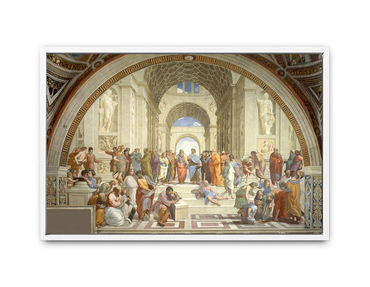 The School of Athens (from the Stanza della Segnatura) 1510-11