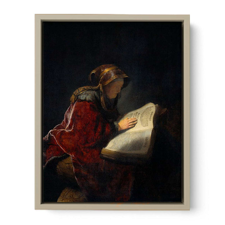 The Prophetess Anna (known as 'Rembrandt's Mother')
 Painting