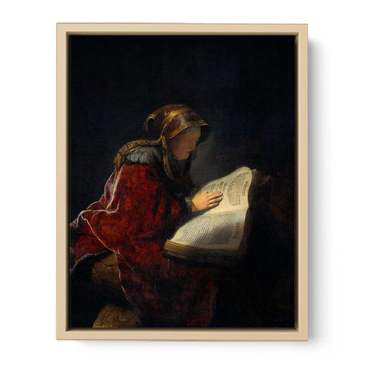 The Prophetess Anna (known as 'Rembrandt's Mother')
 Painting