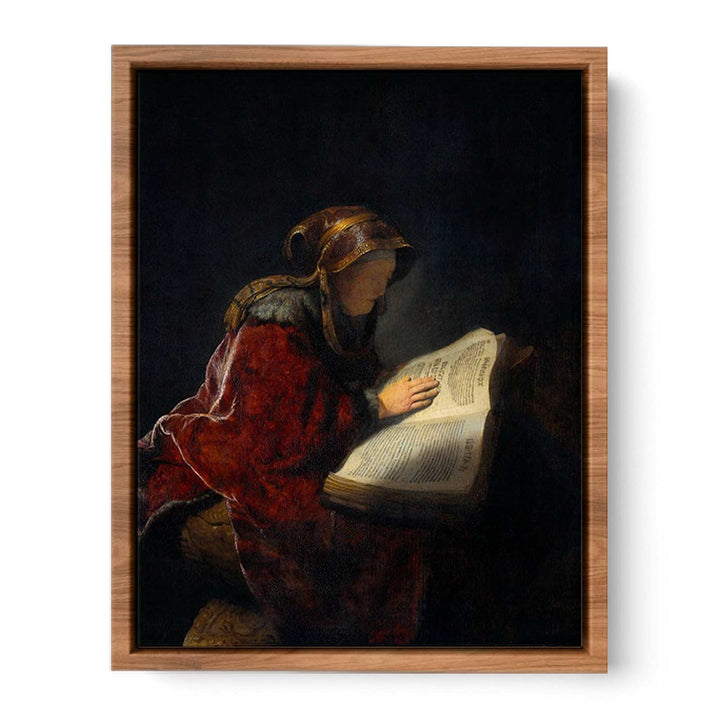 The Prophetess Anna (known as 'Rembrandt's Mother')
 Painting